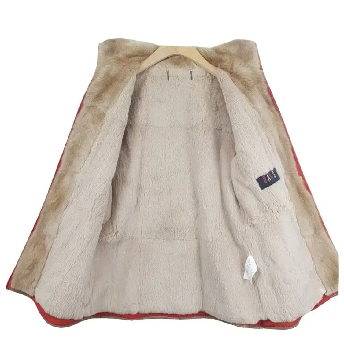 닥스 DAKS 여성 자켓 토끼털 양가죽 코랄 3400032 상품이미지2