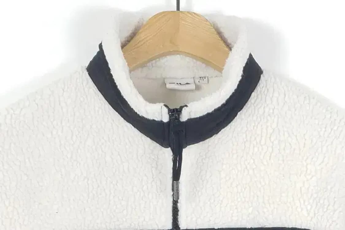 필라 FILA 프린팅 후리스 뽀글이 팝콘자켓 화이트 3400051 상품이미지5