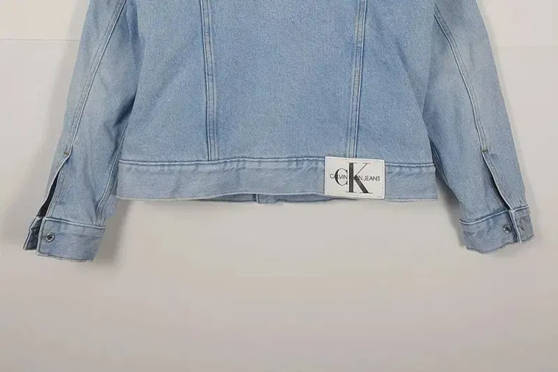 캘빈클라인 CALVIN KLEIN 데님 자켓 라이트 블루 3400054 상품이미지7