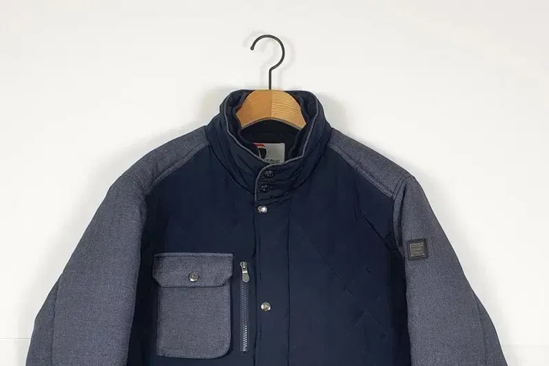 정전기 방지 근무복 자켓  네이비 3400062 상품이미지3