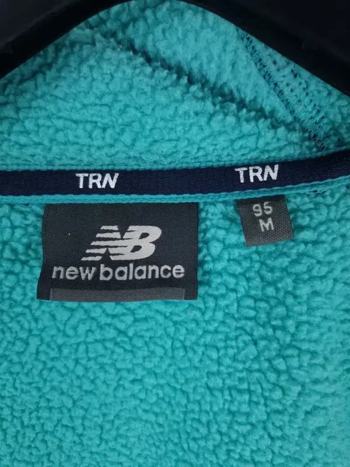 뉴발란스 NB 기모 후드 후리스 네이비 싸이언 3400042 상품이미지9