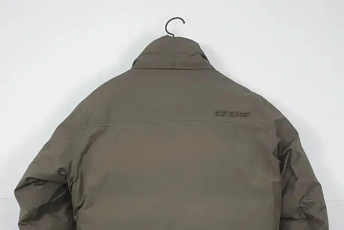 블랙야크 아이스엣지 구스다운 패딩점퍼 고어텍스 카키 3400049 상품이미지6