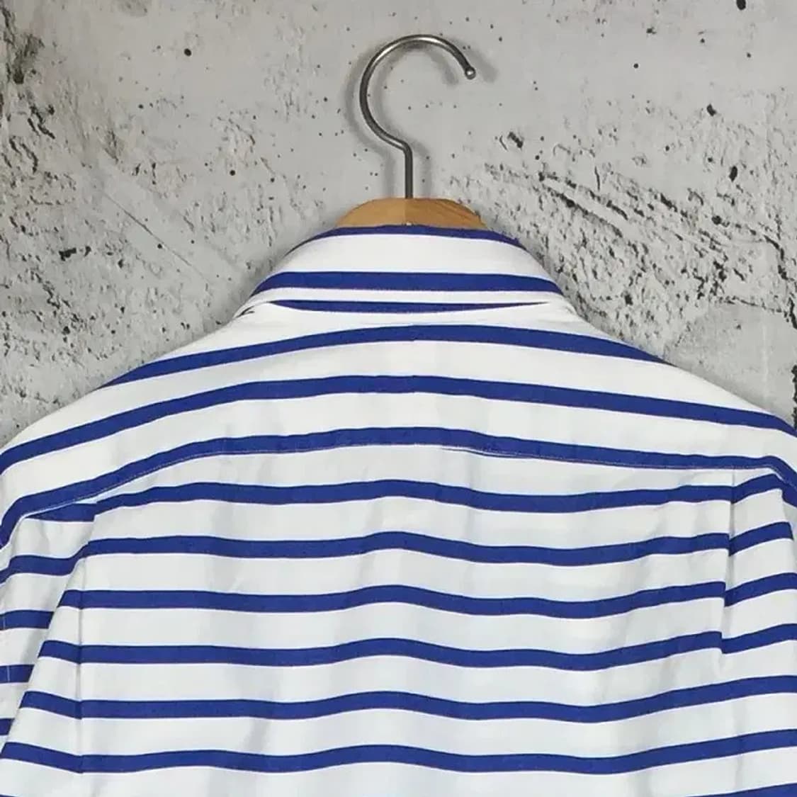 폴로랄프로렌 스트라이프 버튼업 셔츠 블루 M 1100383 상품이미지5