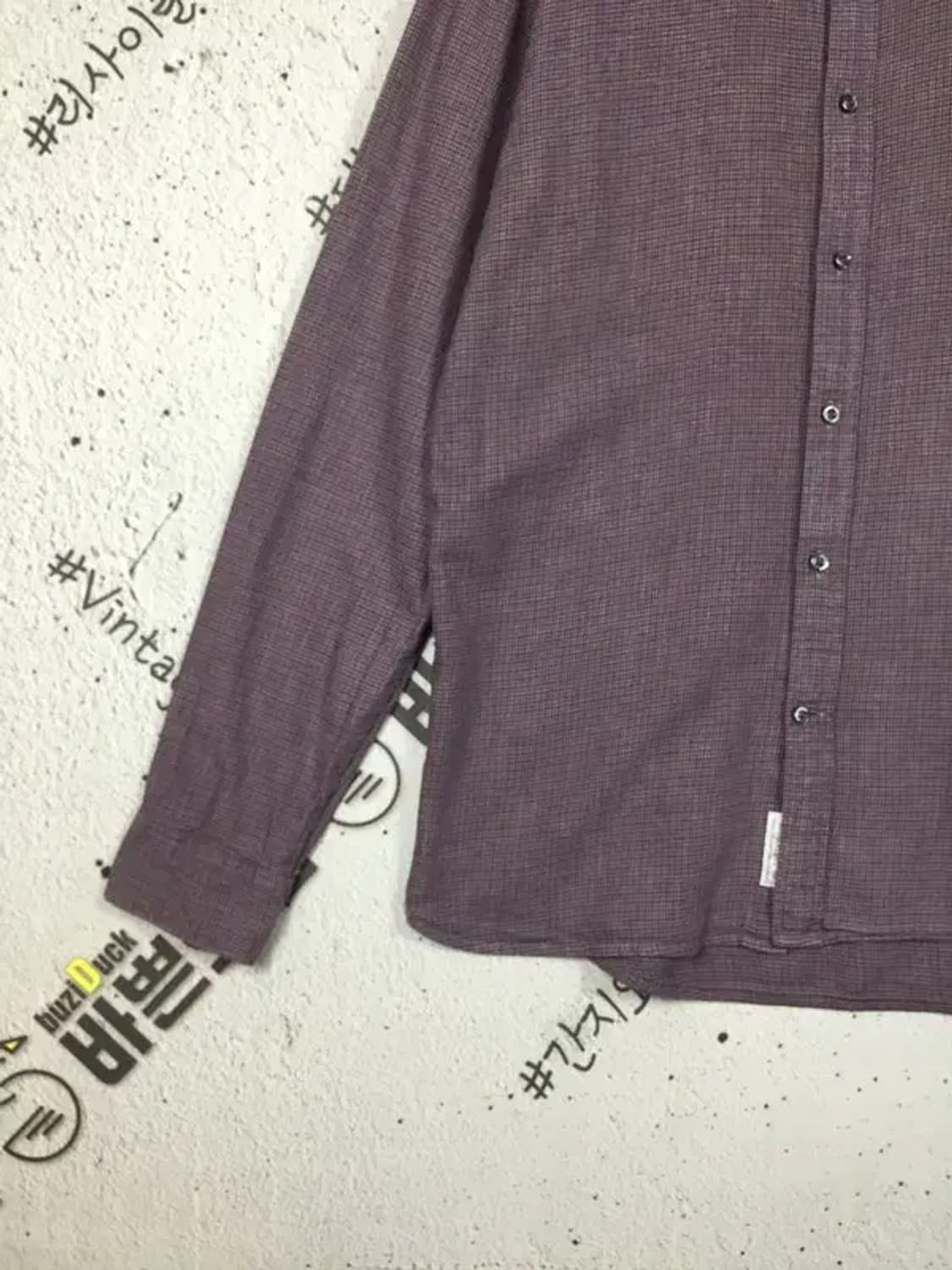 헤지스 워크 셔츠 체크패턴 105 1100389 상품이미지6