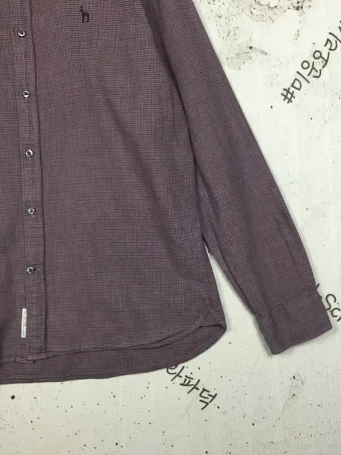 헤지스 워크 셔츠 체크패턴 105 1100389 상품이미지7