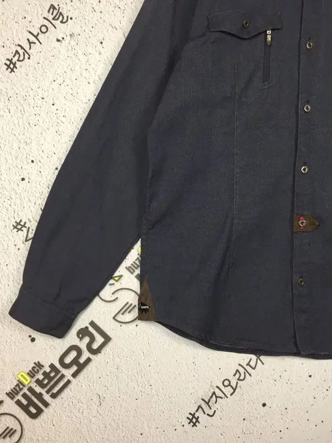 블랙야크 워크 등산 셔츠 네이비 95 1100391 상품이미지5