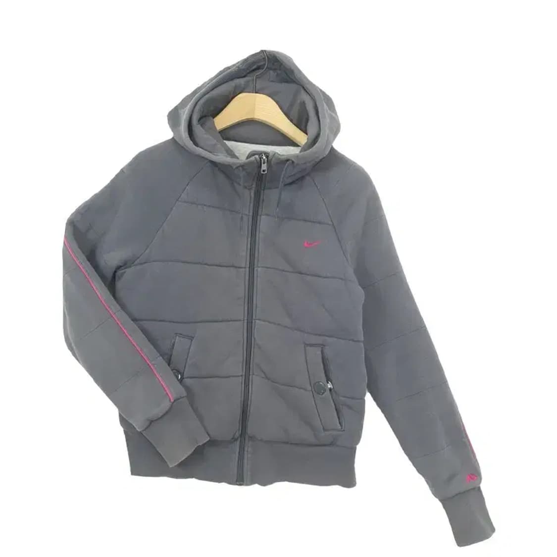 나이키 NIKE 후드 패딩 점퍼 그레이 3400070 상품이미지1