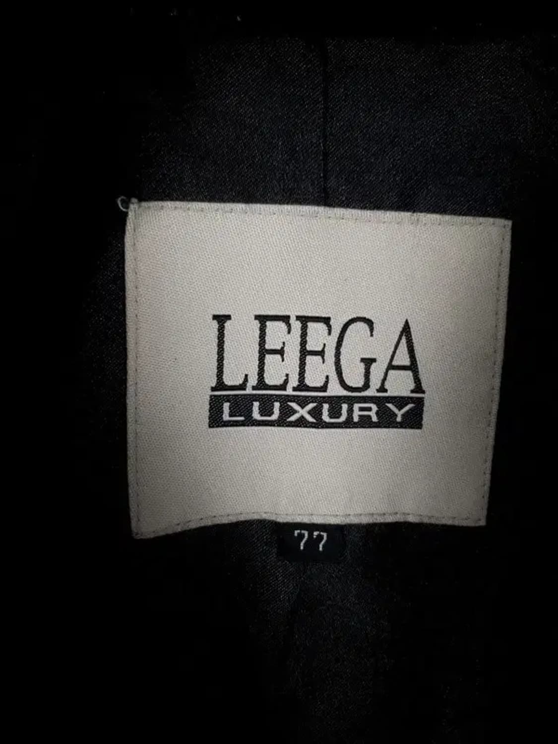 LEEGA 100% 리얼 토끼털 반코트 블랙 3400094 상품이미지9