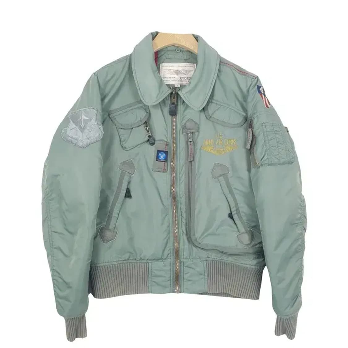 엑스톤즈 XTONZ 미군 파일럿 MA-1 봄버항공자켓 민트 3400074 상품이미지1