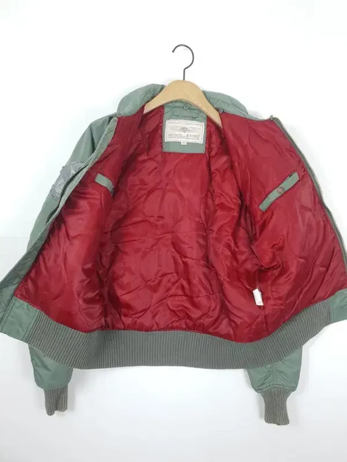 엑스톤즈 XTONZ 미군 파일럿 MA-1 봄버항공자켓 민트 3400074 상품이미지3