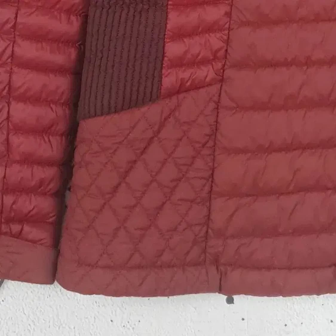 아이더 EIDER 여성 경량 후드 패딩 다크코랄 3400113 상품이미지9