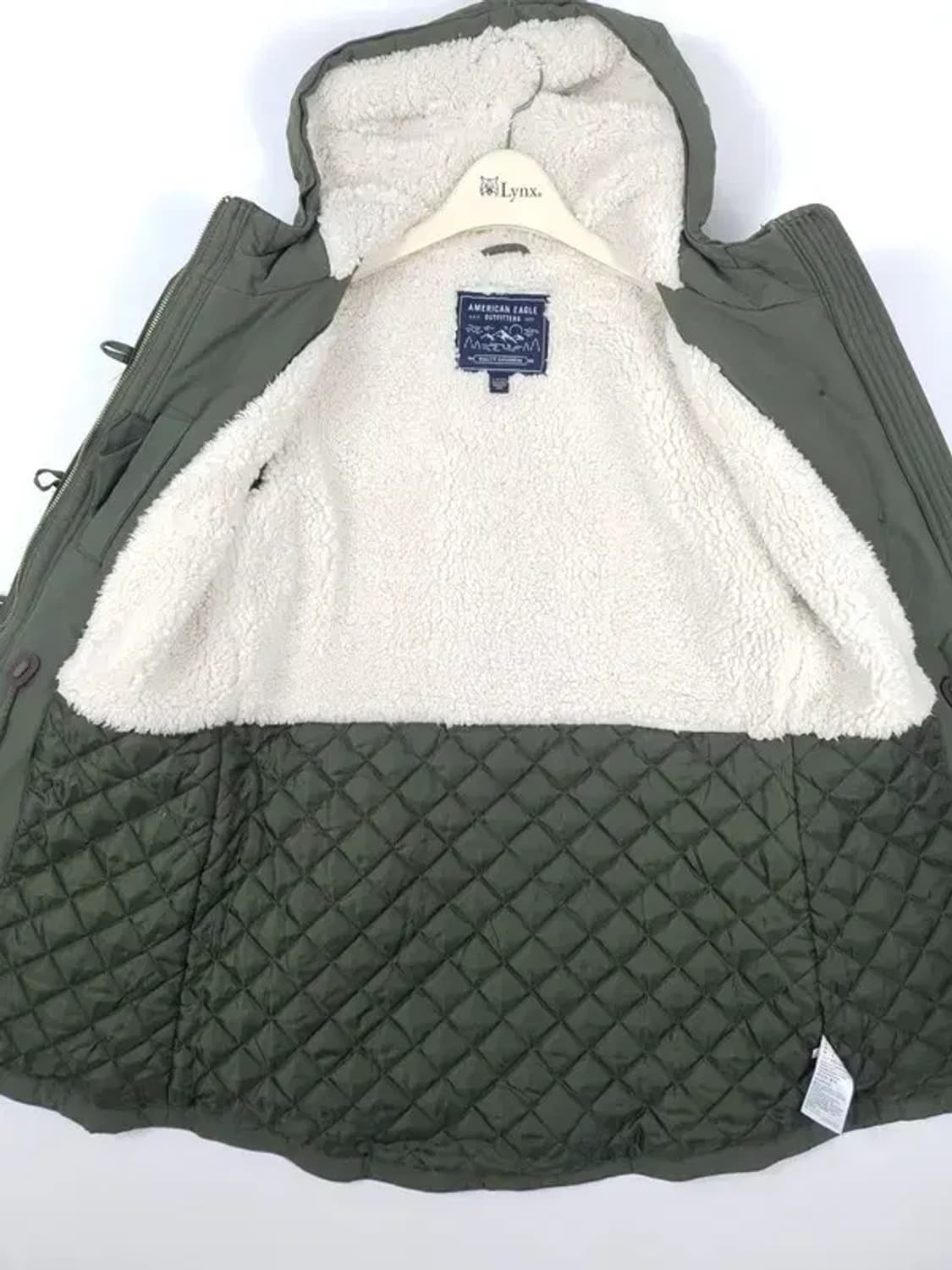 아메리칸이글  보아안감 야상 자켓 카키 3400090 상품이미지3