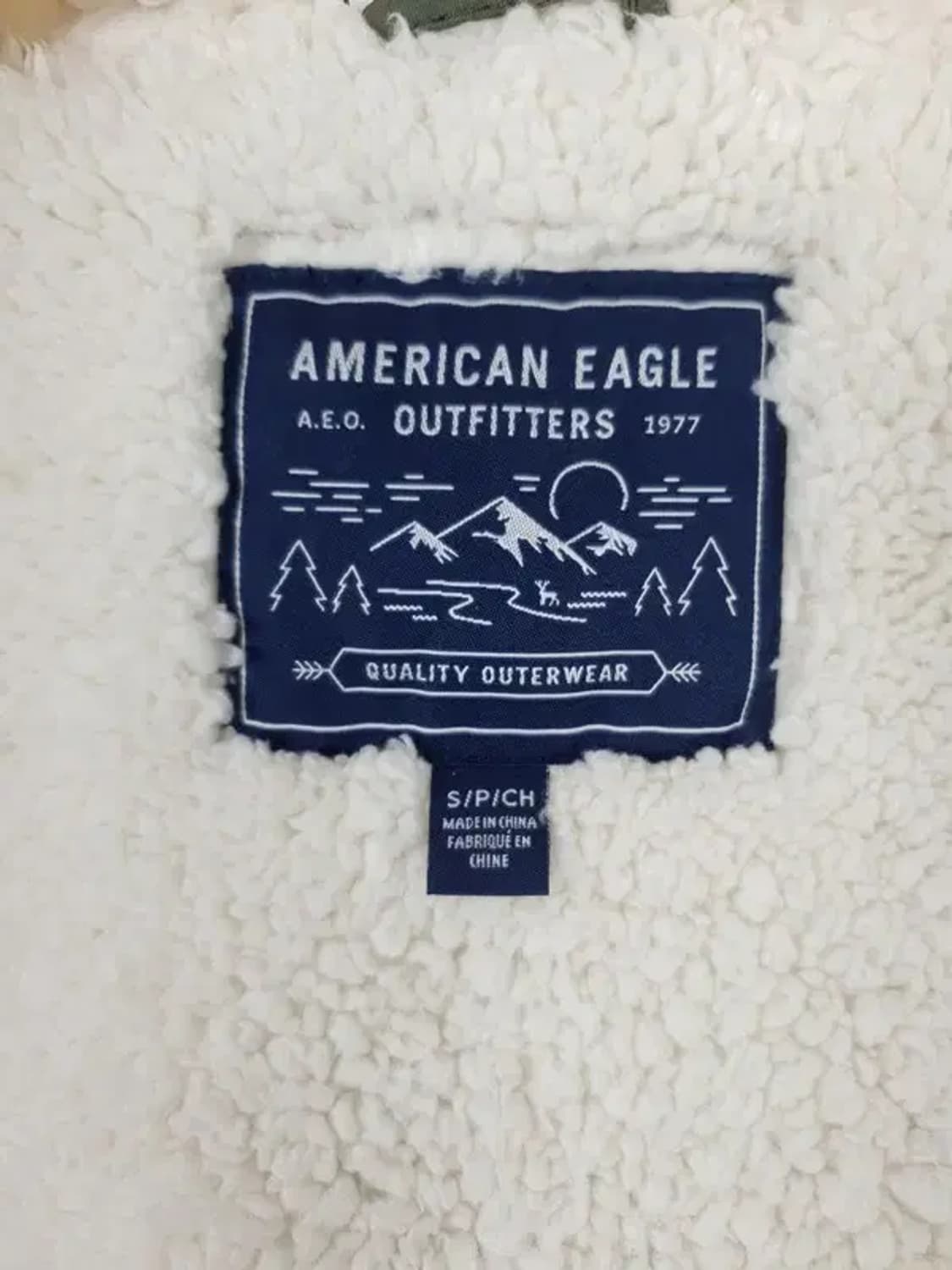 아메리칸이글  보아안감 야상 자켓 카키 3400090 상품이미지9