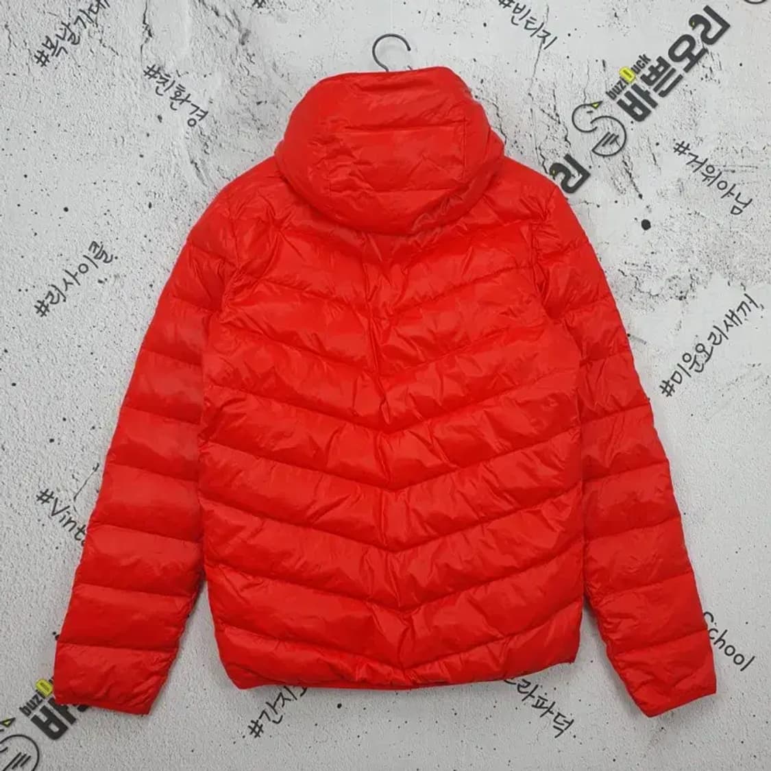 나이키 NIKE 블랙스우시 구스다운 패딩 레드 3400099 상품이미지2