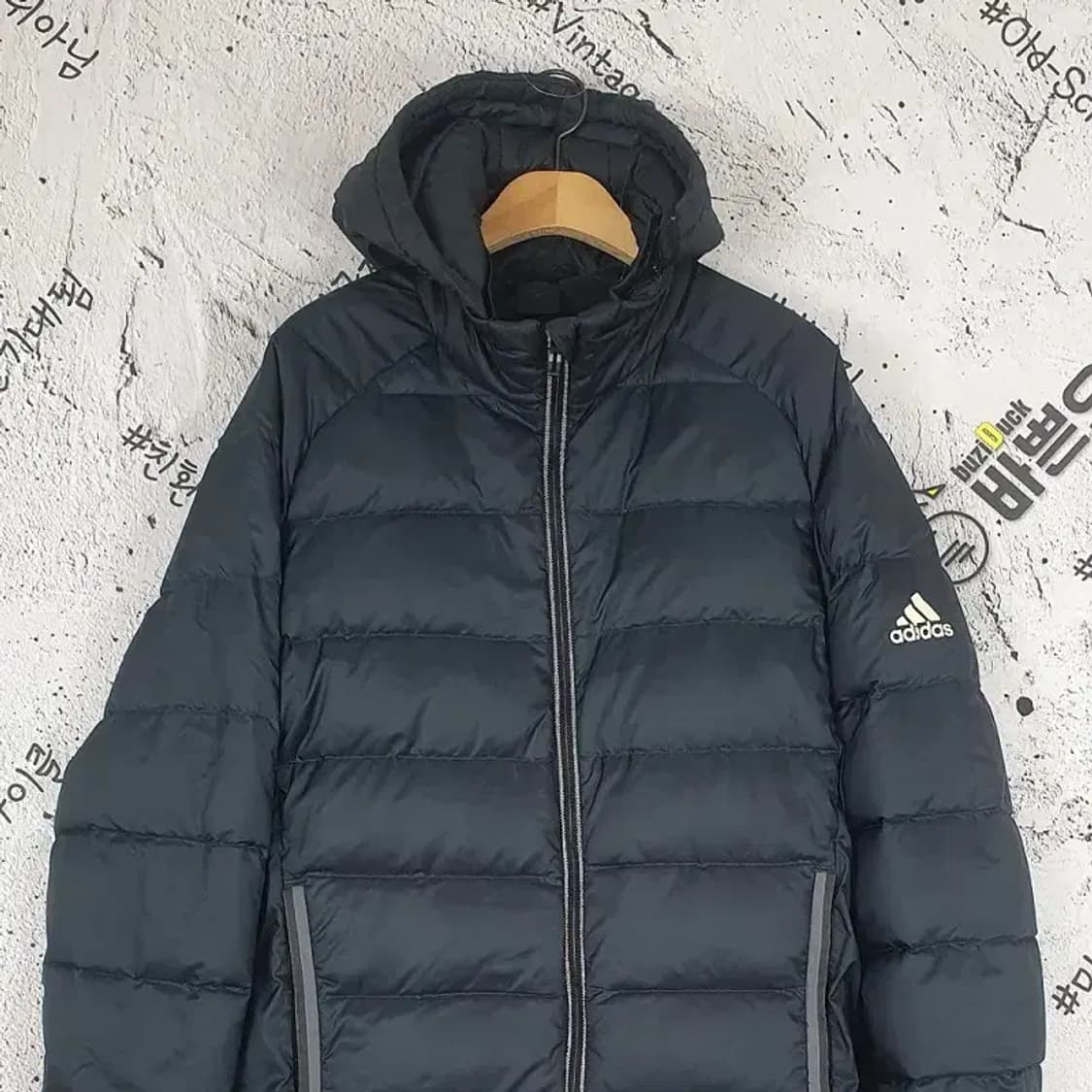 아디다스 ADIDAS 에이스 롱패딩 차콜 다크그레이 3400111 상품이미지3