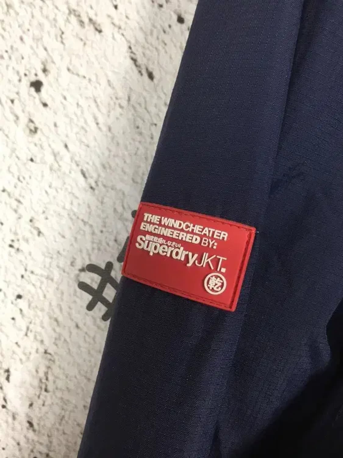 JPN 슈퍼드라이 윈드치터 업그레이드 자켓 네이비 XL 3800218 상품이미지8