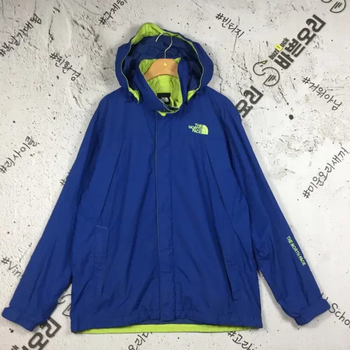 노스페이스 스트릿 바람막이 자켓 블루 90 3800219 상품이미지1