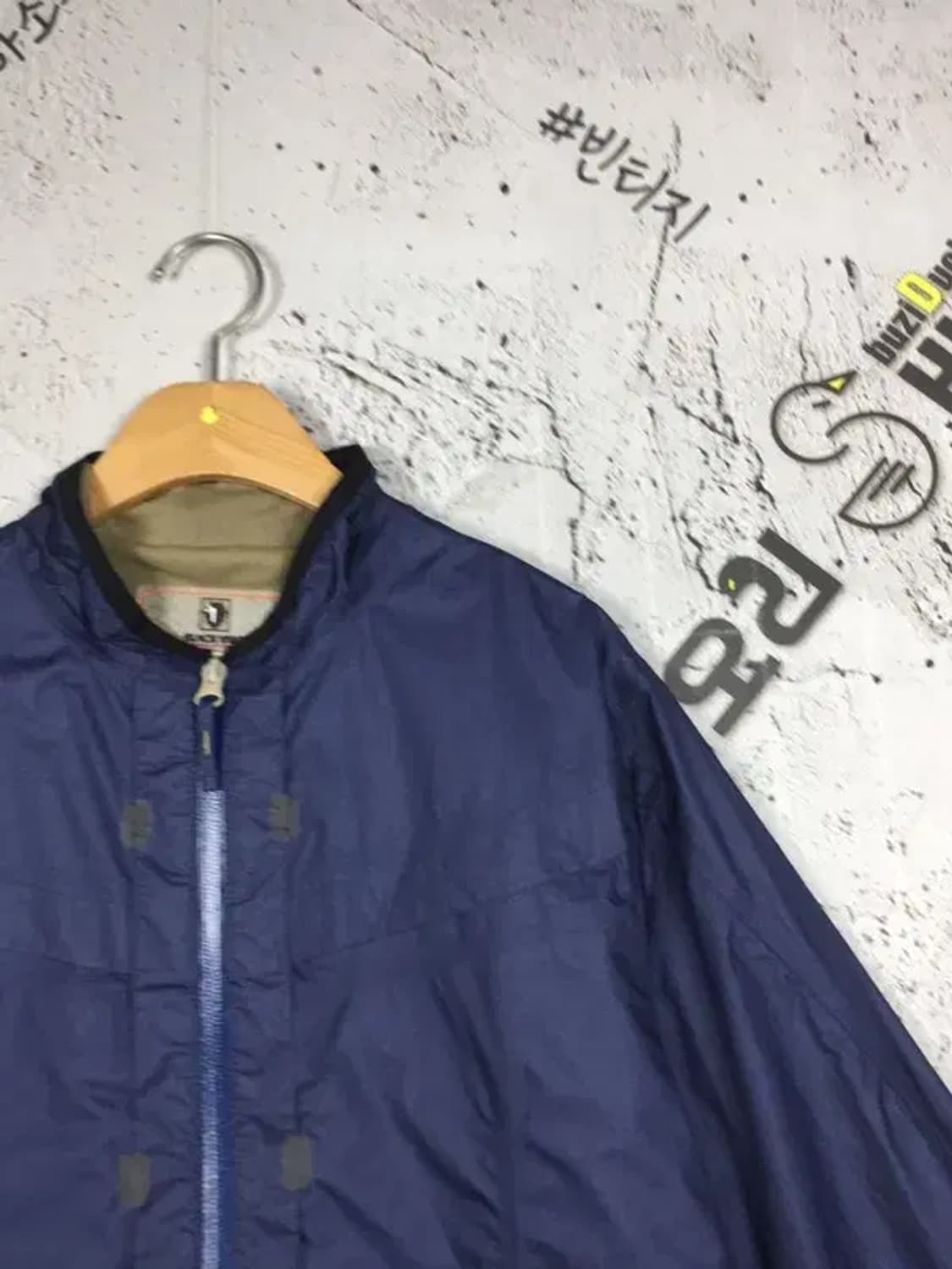 블랙야크 고어텍스 컴포트 바람막이 자켓 네이비 105 3800221 상품이미지4