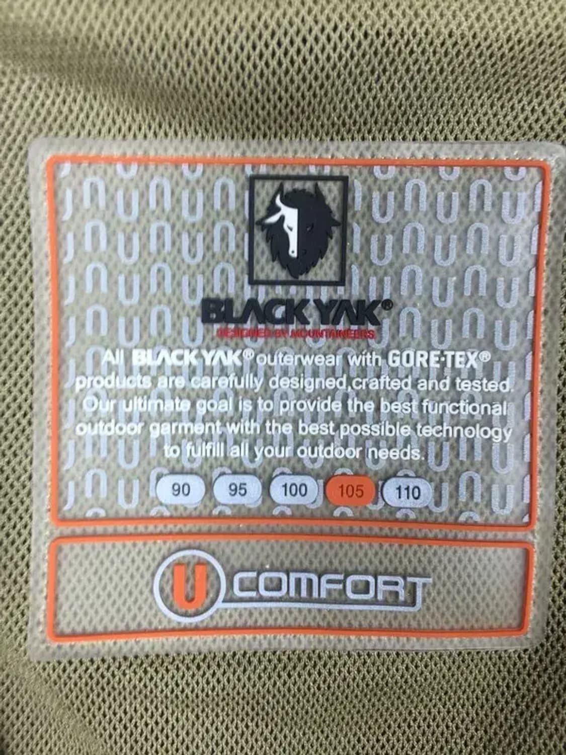 블랙야크 고어텍스 컴포트 바람막이 자켓 네이비 105 3800221 상품이미지7