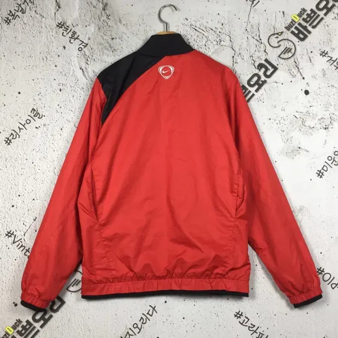 나이키 집업 바람막이 점퍼 자켓 레드 S 3800226 상품이미지2