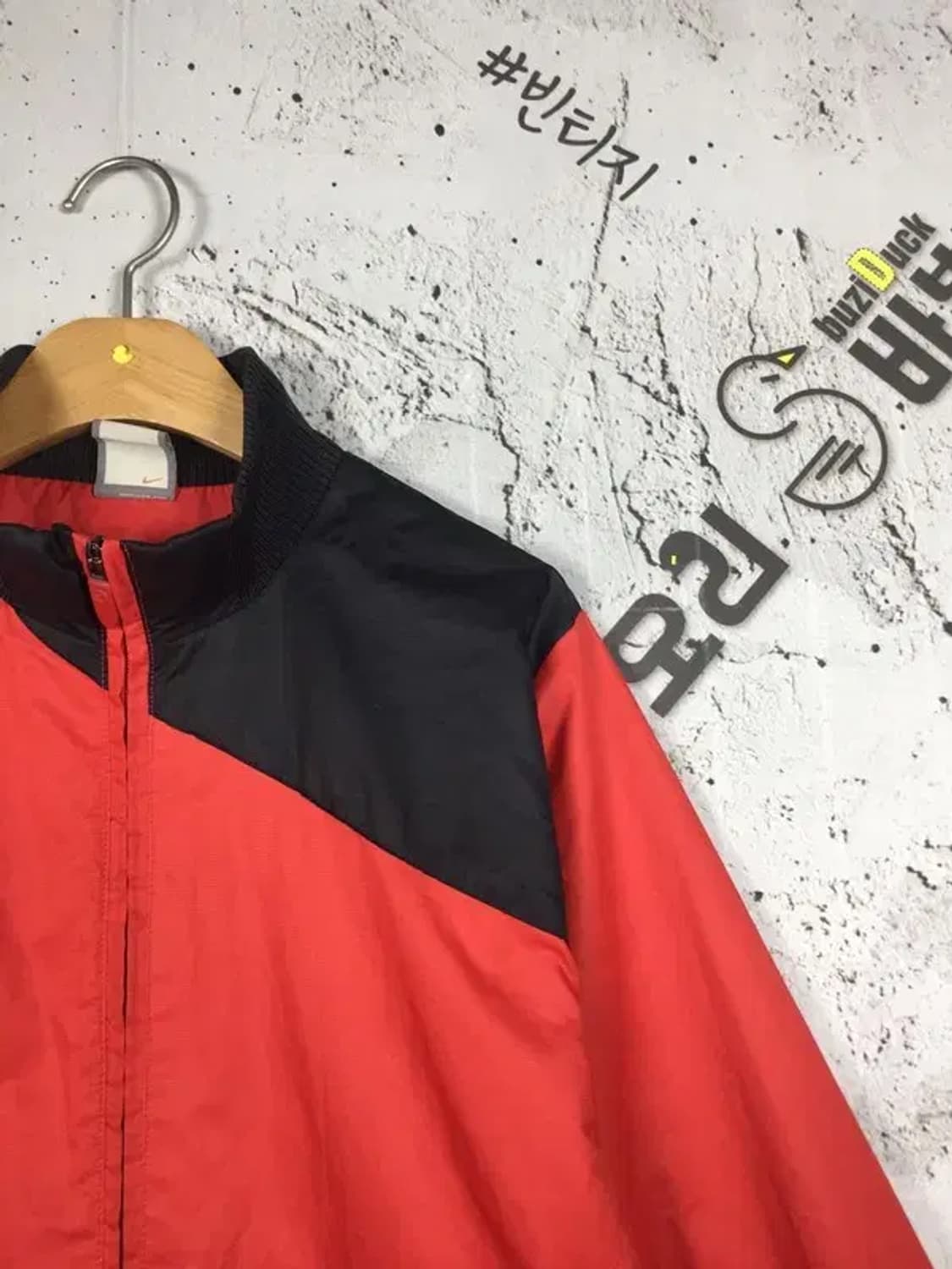 나이키 집업 바람막이 점퍼 자켓 레드 S 3800226 상품이미지4