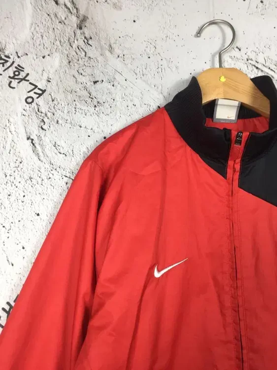 나이키 집업 바람막이 점퍼 자켓 레드 S 3800226 상품이미지5
