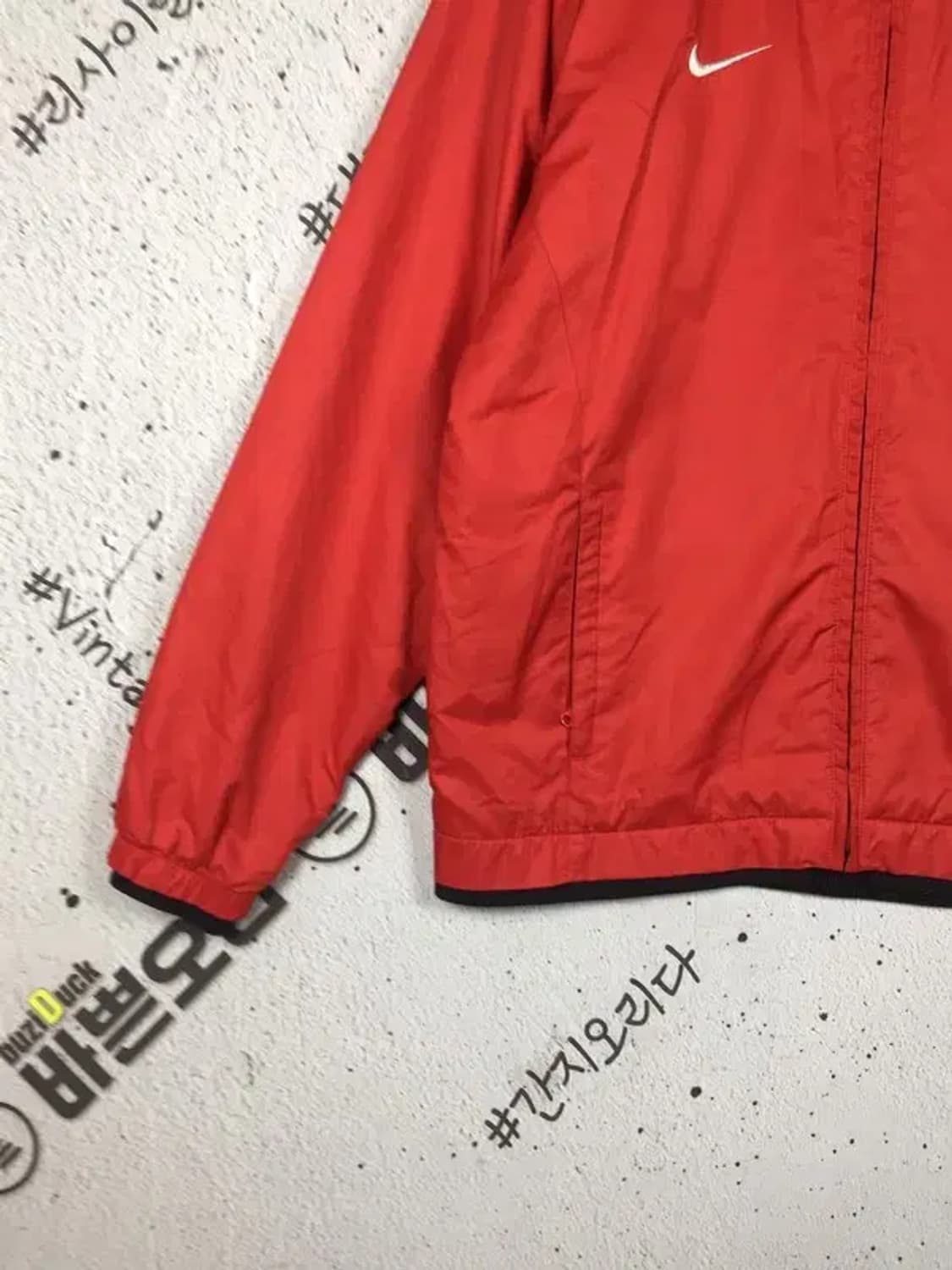 나이키 집업 바람막이 점퍼 자켓 레드 S 3800226 상품이미지6