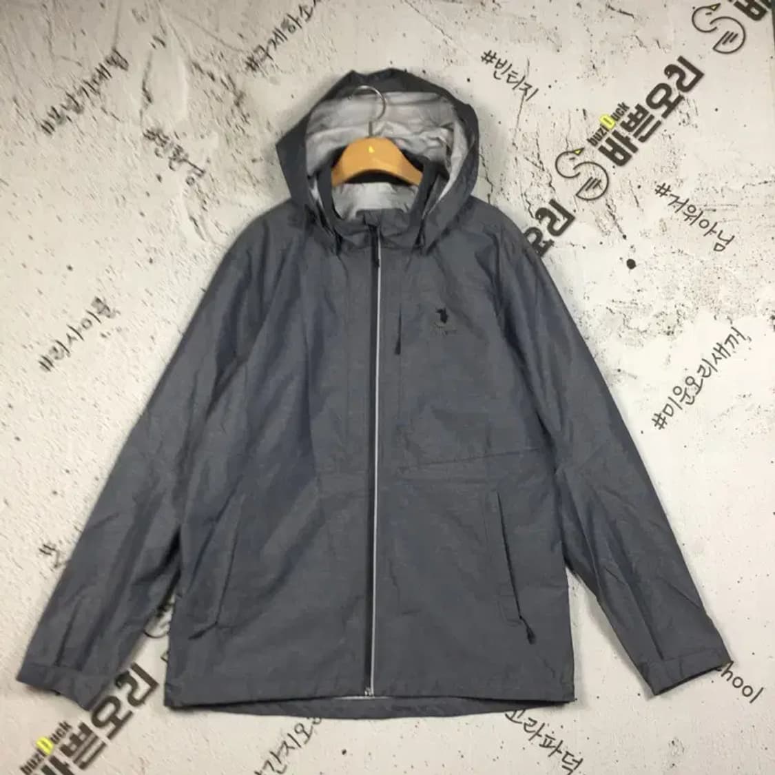 블랙야크 크래시 바람막이 자켓 그레이 100 3800227 상품이미지1