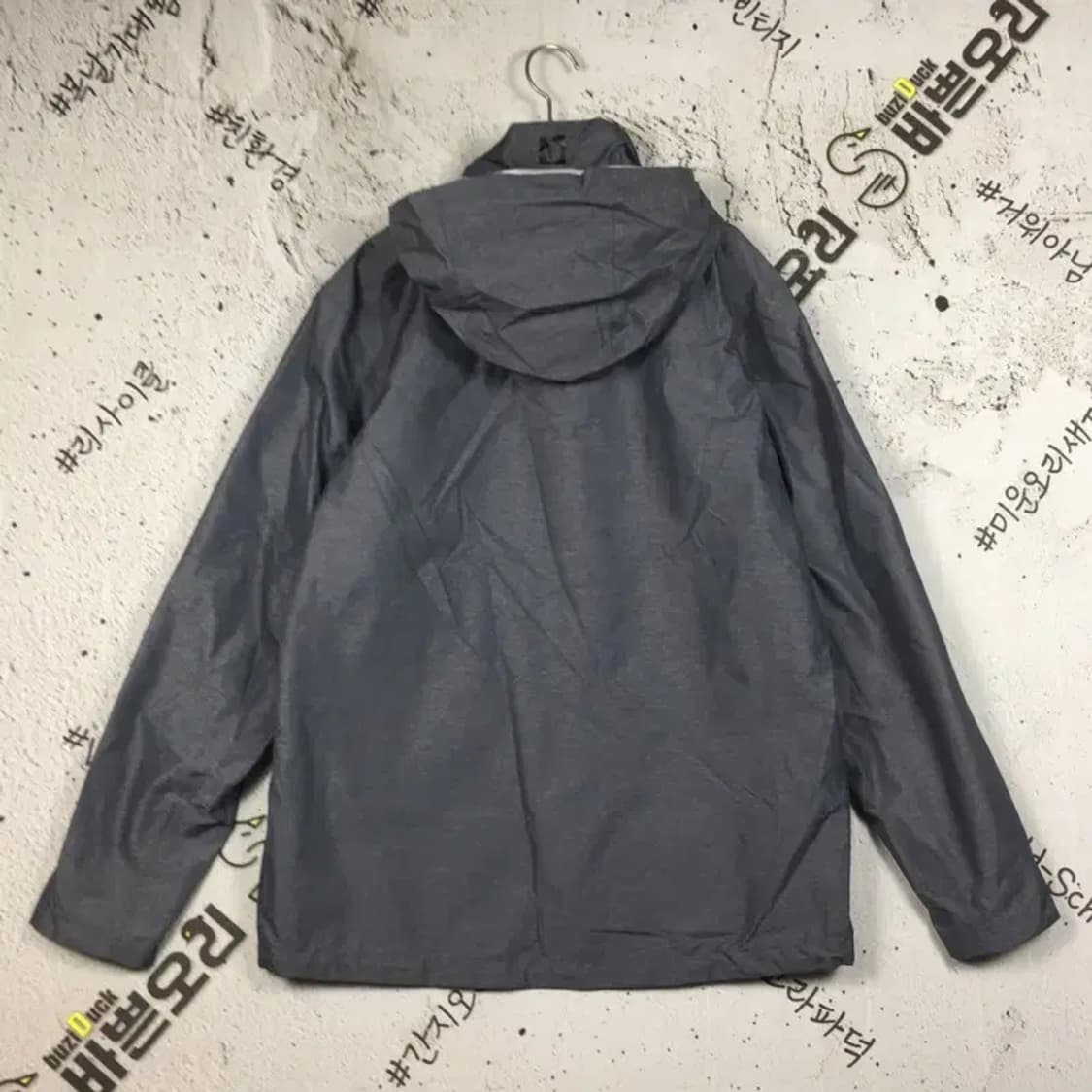 블랙야크 크래시 바람막이 자켓 그레이 100 3800227 상품이미지2