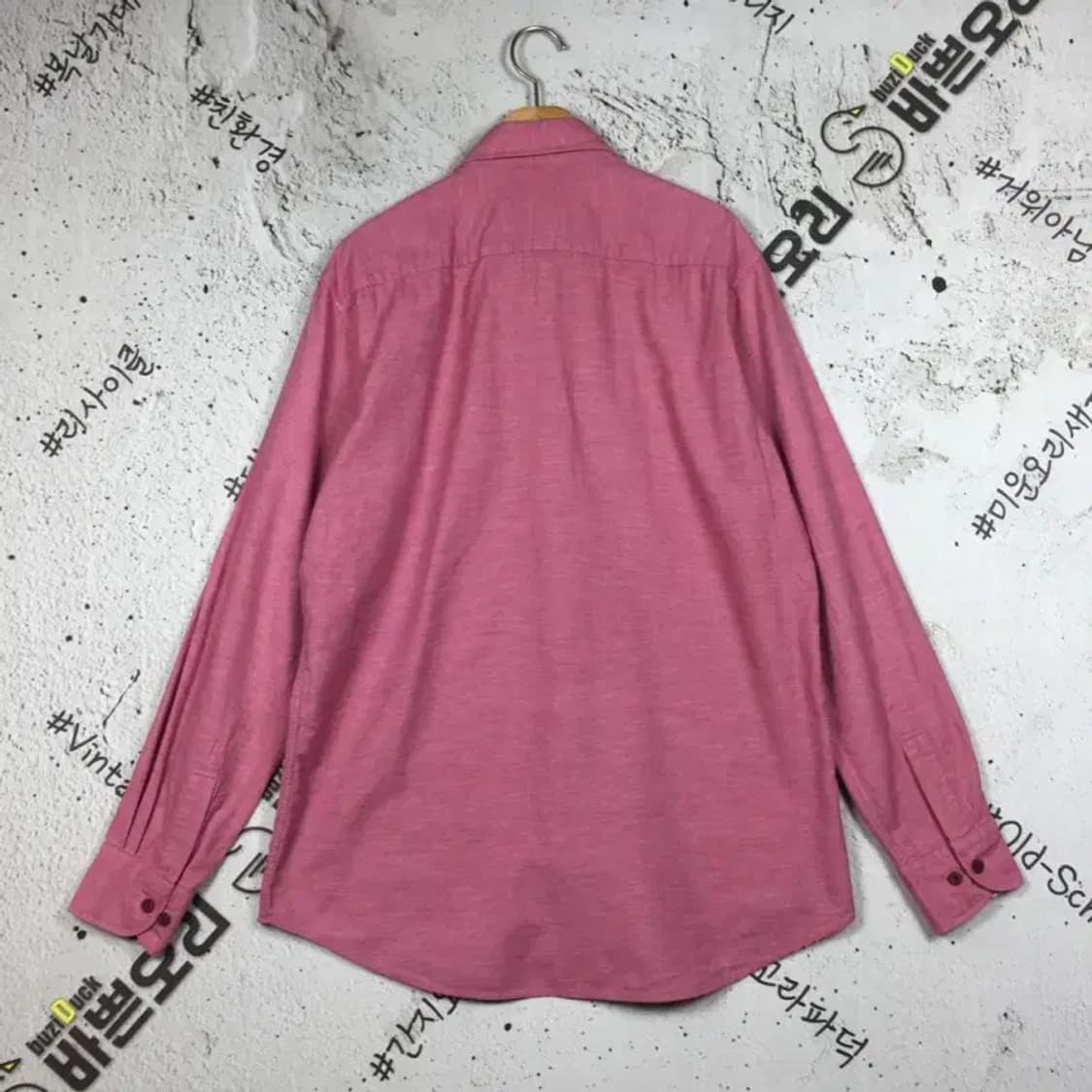 닥스 트라이본즈 남방 셔츠 핑크 100 1100393 상품이미지2