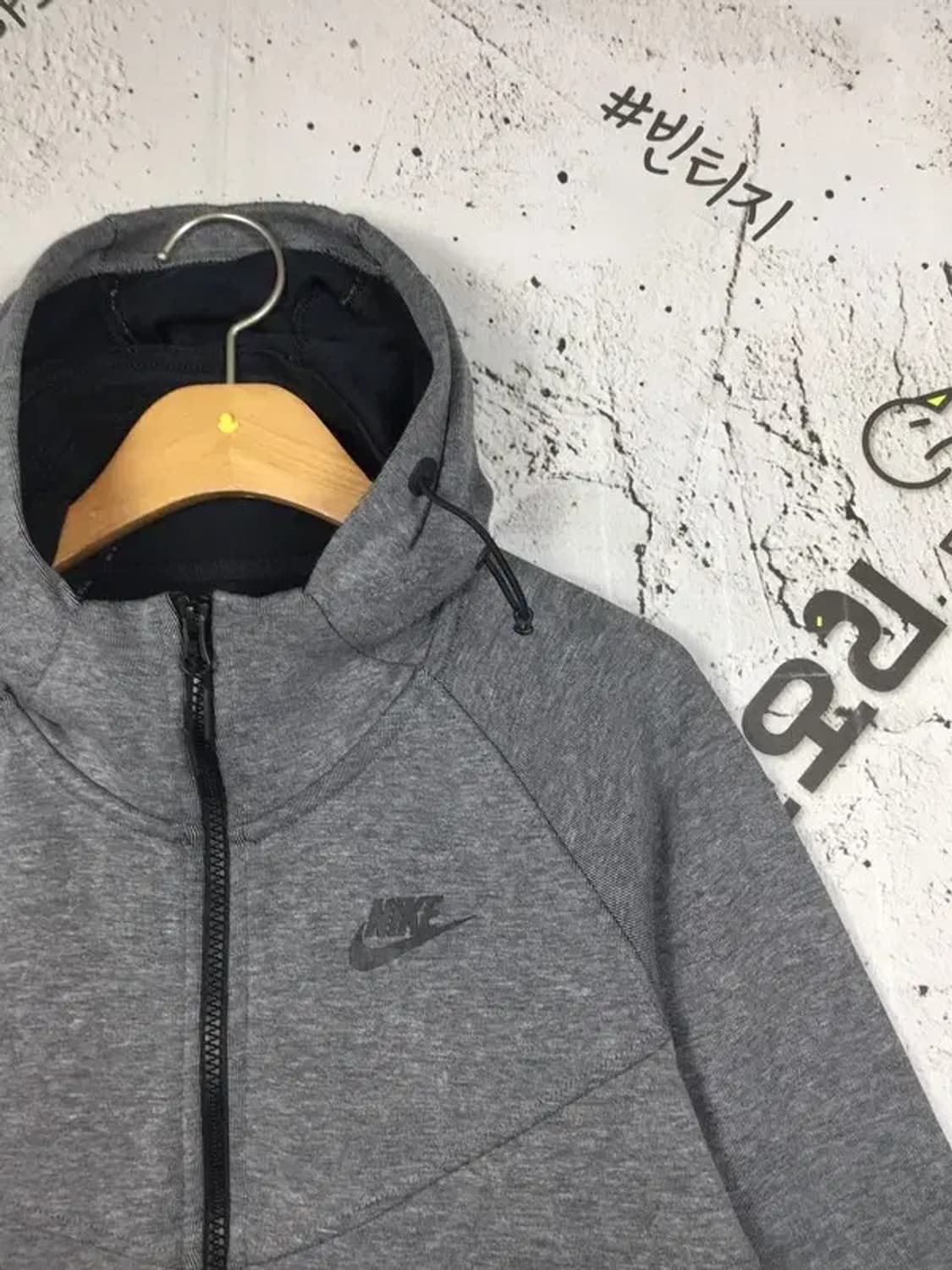 나이키 여성 테크팩 후드 집업 그레이 L(90) 2300253 상품이미지4
