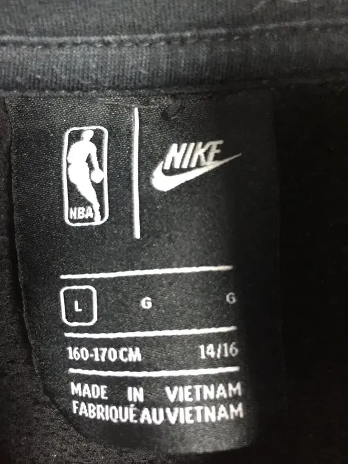 나이키XNBA LA 여성  기모 후드티 블랙 L(160) 2300254 상품이미지7