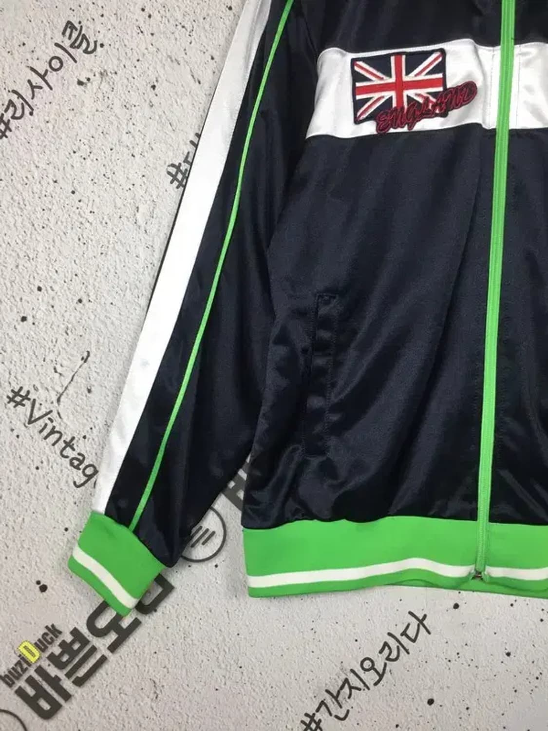 엄브로 잉글랜드 트랙탑 져지 자켓 블랙 100 3100269 상품이미지5