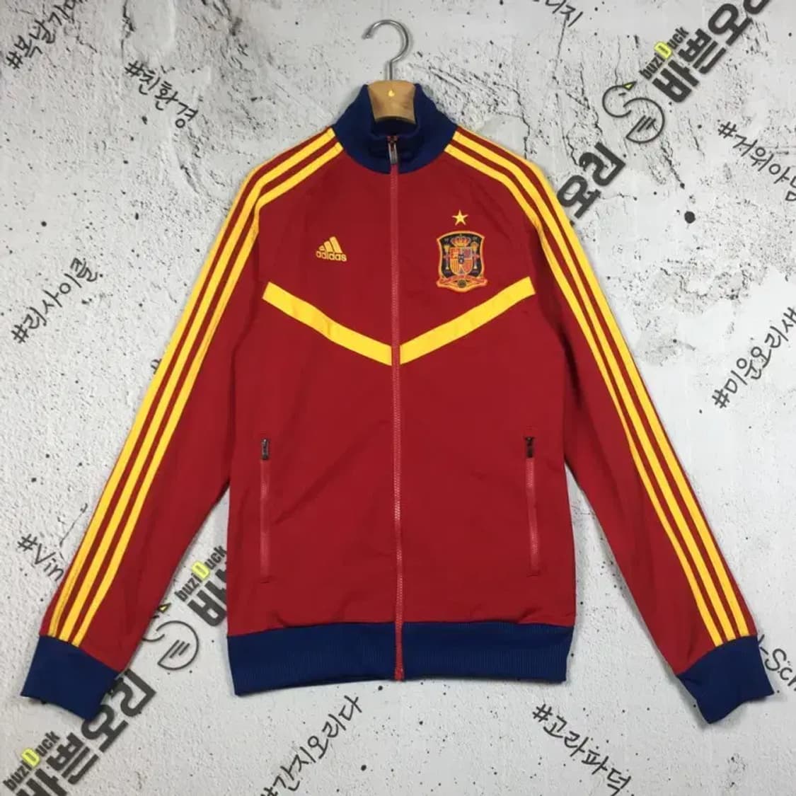 아디다스 스페인 국대 트랙탑 져지 자켓 레드 XS 3100273 상품이미지1