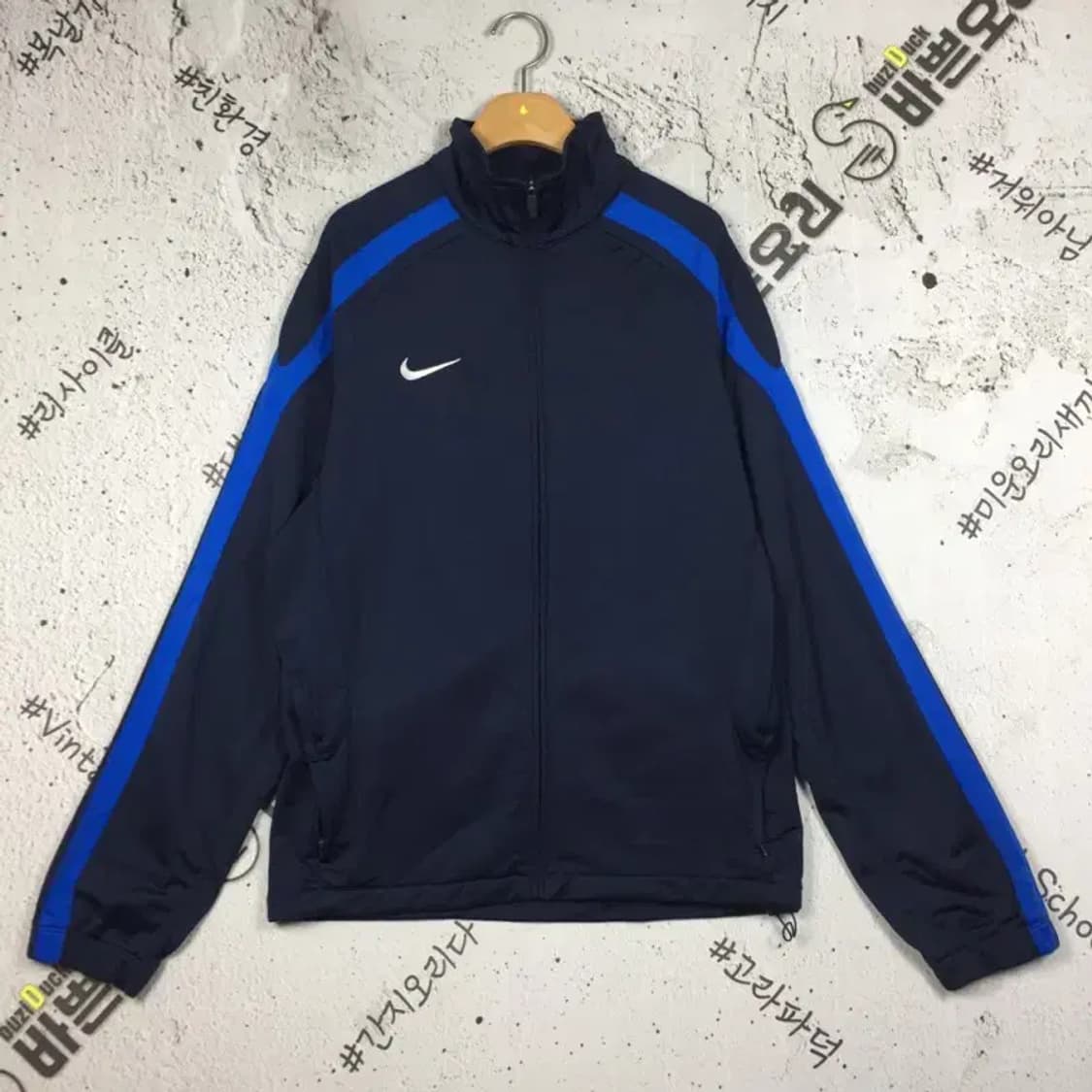 나이키 스우시로고 트랙탑 져지 자켓 네이비 M(95) 3100270 상품이미지1