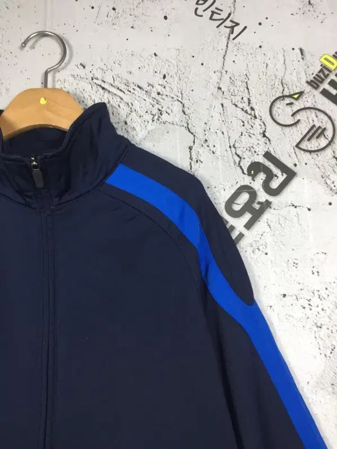 나이키 스우시로고 트랙탑 져지 자켓 네이비 M(95) 3100270 상품이미지4