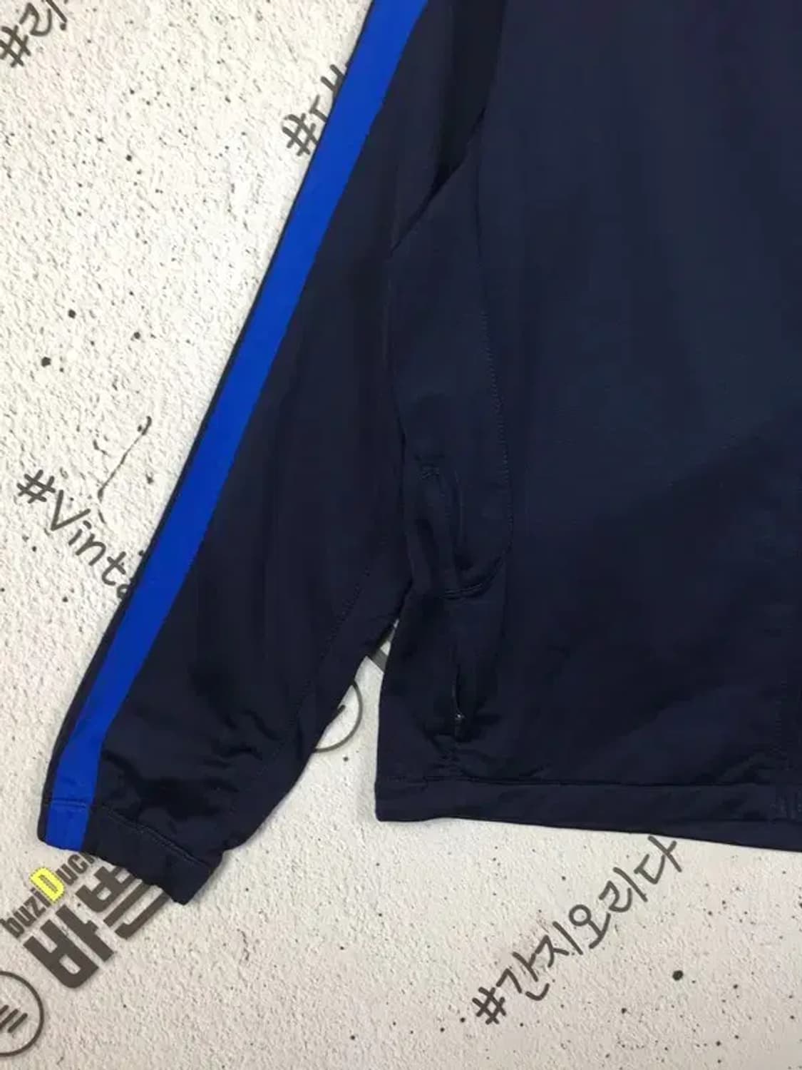나이키 스우시로고 트랙탑 져지 자켓 네이비 M(95) 3100270 상품이미지5