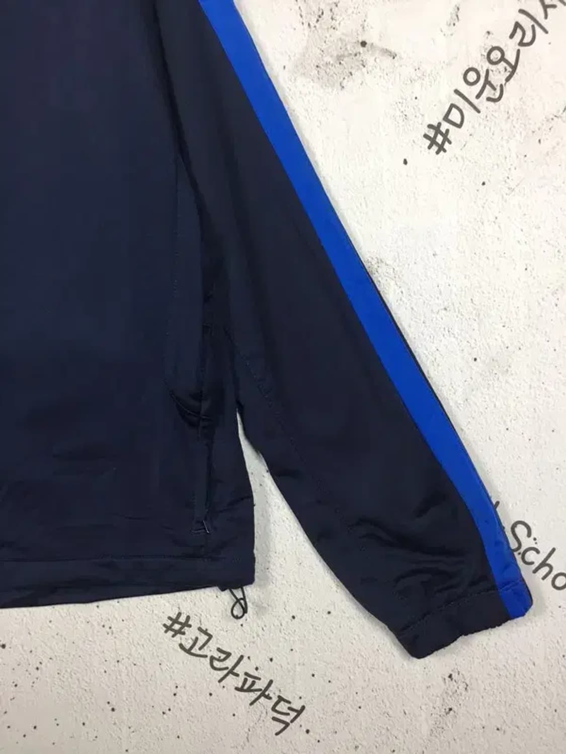 나이키 스우시로고 트랙탑 져지 자켓 네이비 M(95) 3100270 상품이미지6