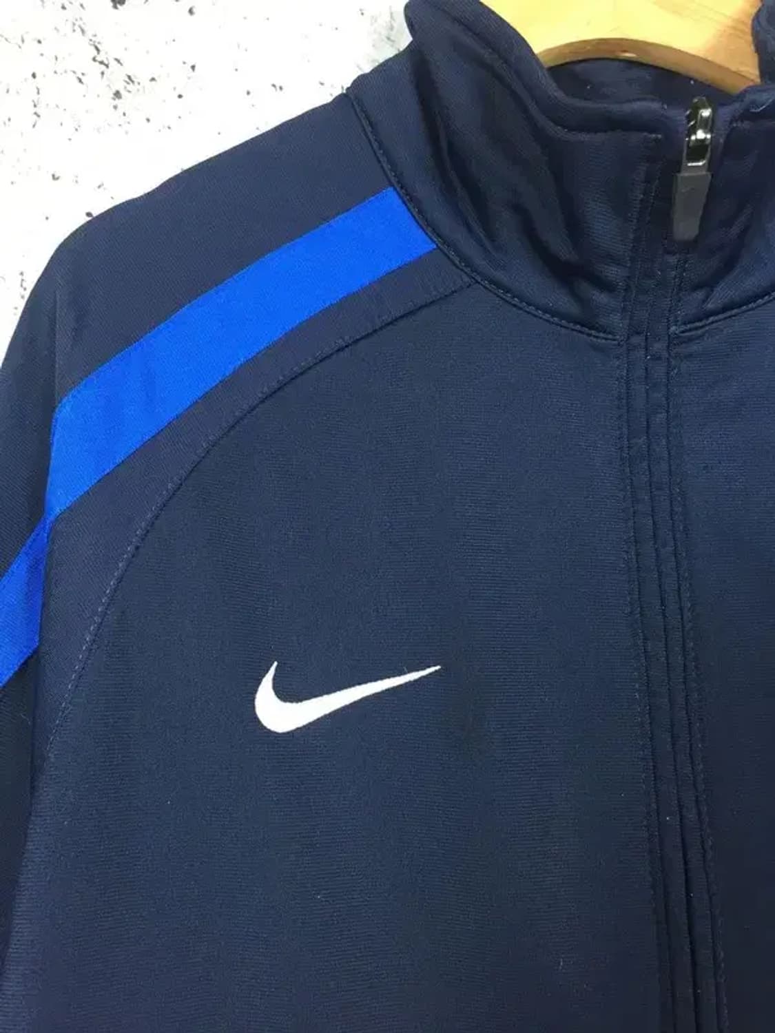 나이키 스우시로고 트랙탑 져지 자켓 네이비 M(95) 3100270 상품이미지9