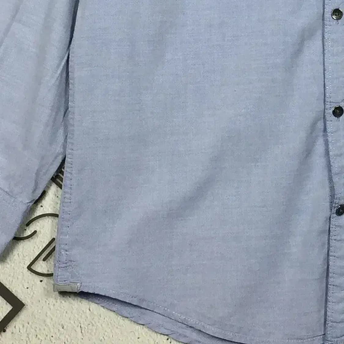 캘빈클라인 클래식핏 긴팔 셔츠 라이트 블루 M 1100396 상품이미지7