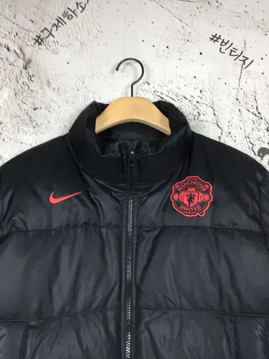 나이키 맨유 박지성마킹 덕다운 패딩 블랙 M 3400148 상품이미지4