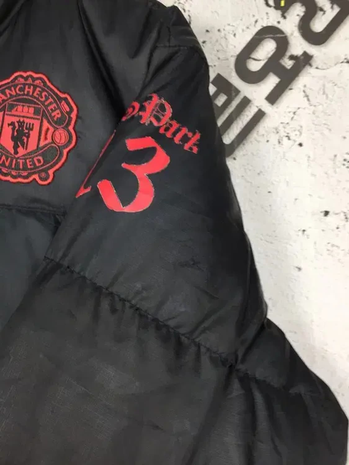 나이키 맨유 박지성마킹 덕다운 패딩 블랙 M 3400148 상품이미지7