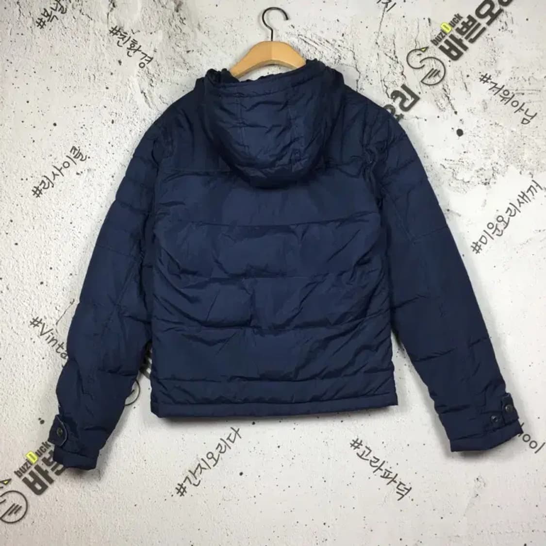 리바이스 여성 패딩 네이비 S 3400150 상품이미지2