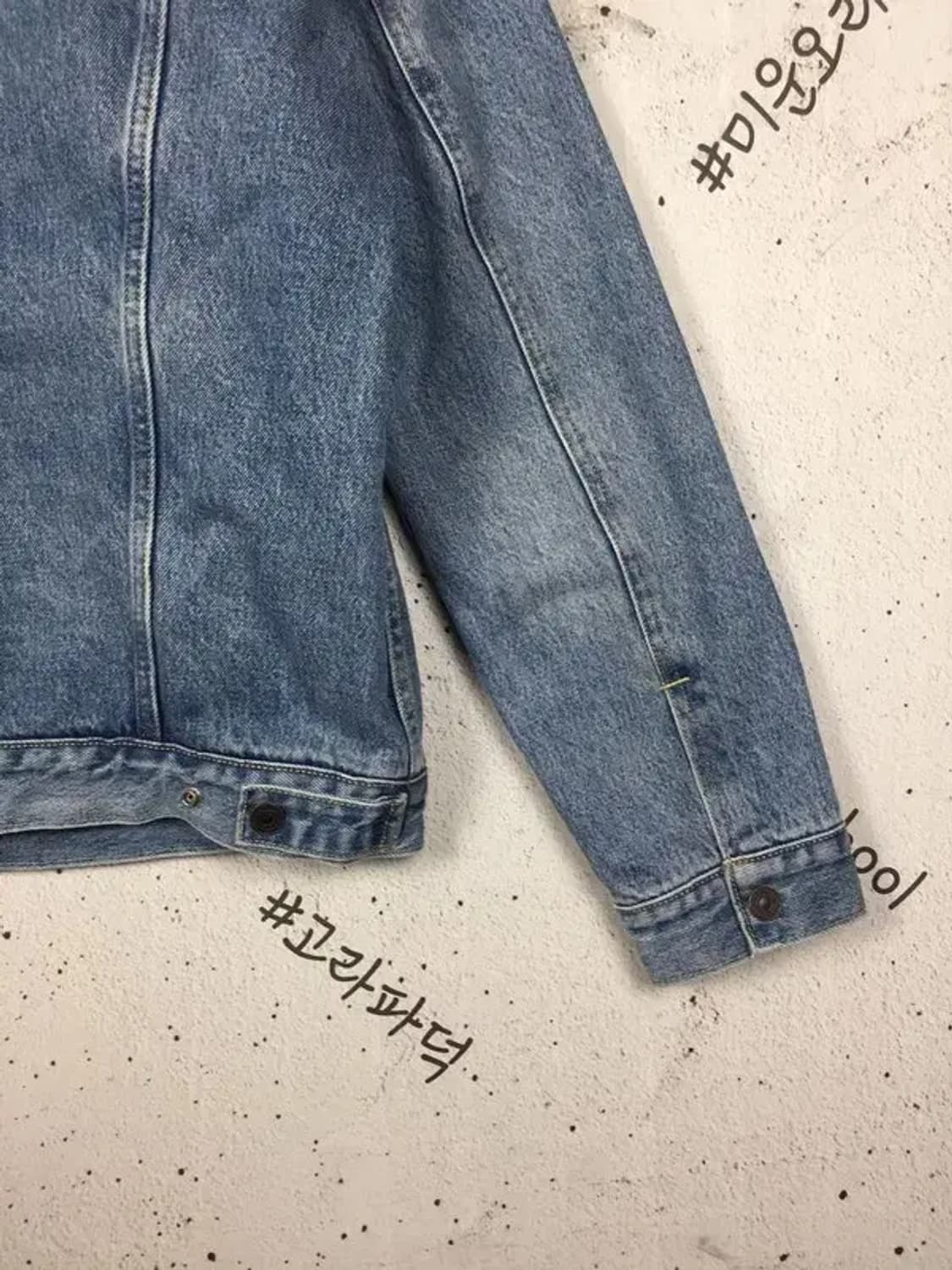 리바이스 빈티지 인디고 데님 트러커 자켓 L 3400154 상품이미지7