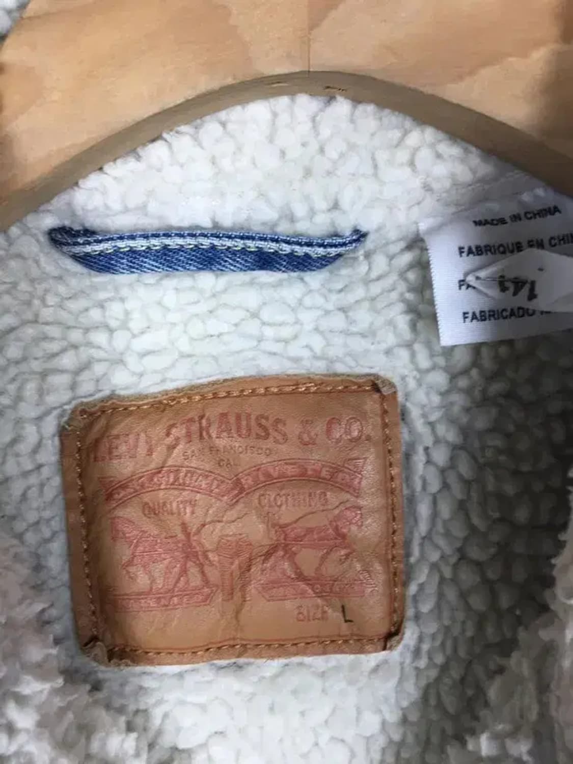 리바이스 빈티지 인디고 데님 트러커 자켓 L 3400154 상품이미지8