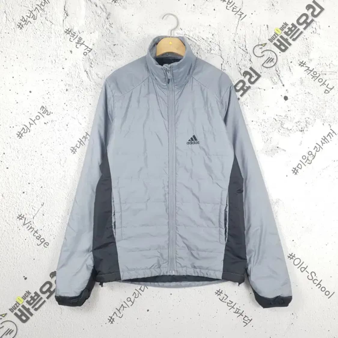 아디다스 퍼포먼스 경량 패딩 자켓 라이트 그레이 3400125 상품이미지1