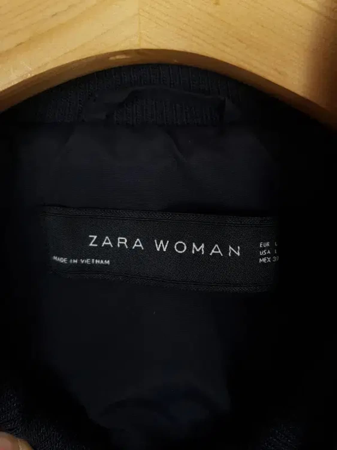 자라 우먼 ZARA 퀄팅 자켓 블랙 3400127 상품이미지9