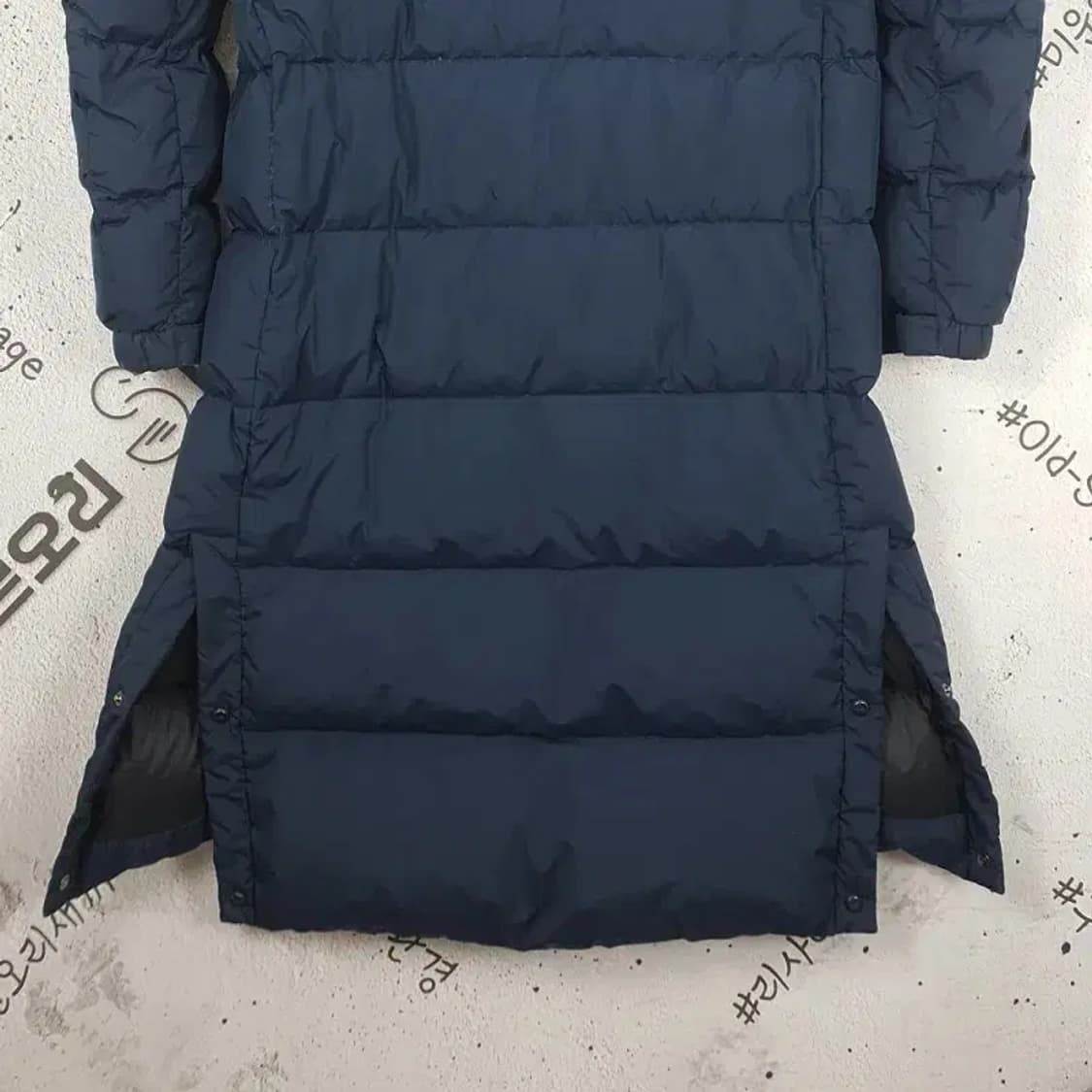 K2 구스다운 롱 패딩 점퍼 네이비 3400134 상품이미지6