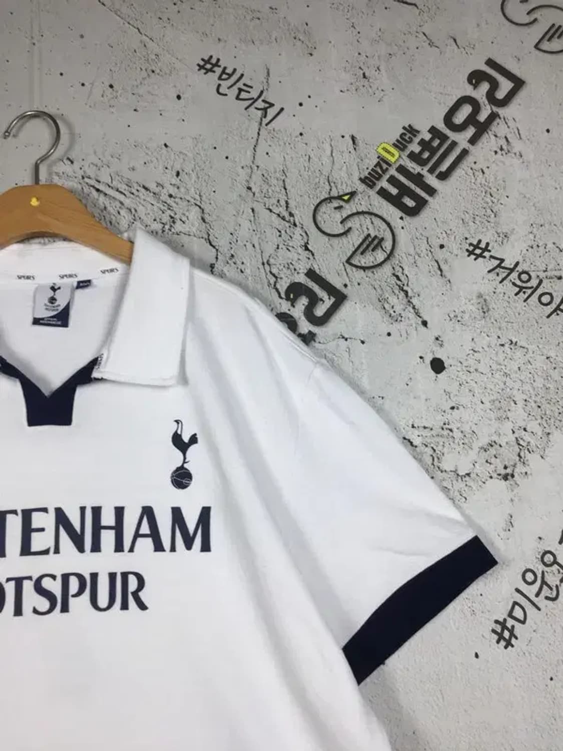 토트넘 오피셜 손흥민 백마킹 반팔 티 화이트 100 1000522 상품이미지9