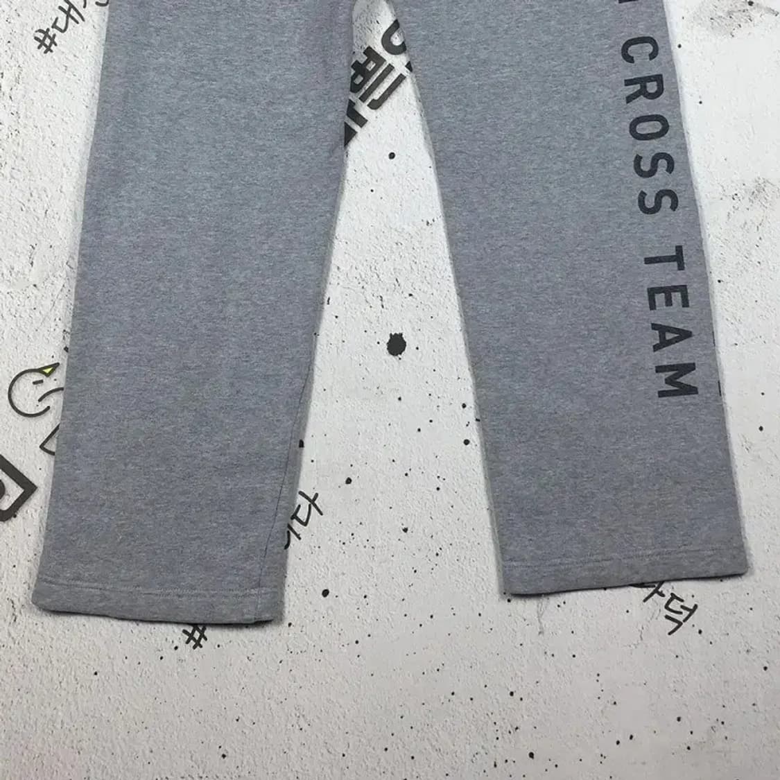 데상트 캐나다 기모 트레이닝 바지 라이트 그레이 70 4400092 상품이미지5